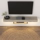 Έπιπλο τηλεόρασης επιτοίχιο Albares Megapap με LED χρώμα travertine 150x29,6x22εκ. Έπιπλο τηλεόρασης επιτοίχιο Albares Megapap με LED χρώμα travertine 150x29,6x22εκ.