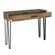 Κονσόλα Rochel Megapap χρώμα καρυδί 120x35x89,8εκ. Κονσόλα Rochel Megapap χρώμα καρυδί 120x35x89,8εκ.