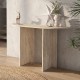 Κονσόλα Cortado Megapap χρώμα travertine 120x35x75εκ. Κονσόλα Cortado Megapap χρώμα travertine 120x35x75εκ.