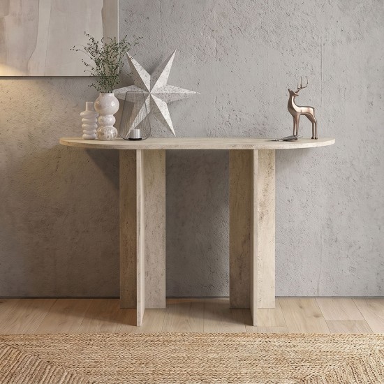 Κονσόλα Cortado Megapap χρώμα travertine 120x35x75εκ. Κονσόλα Cortado Megapap χρώμα travertine 120x35x75εκ.