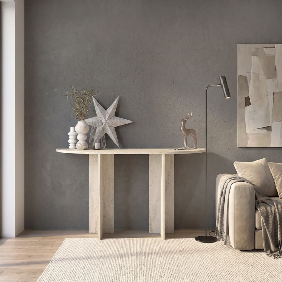 Κονσόλα Cortado Megapap χρώμα travertine 120x35x75εκ. Κονσόλα Cortado Megapap χρώμα travertine 120x35x75εκ.