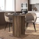 Τραπέζι Allos Megapap χρώμα καρυδί 75x75x77εκ. Τραπέζι Allos Megapap χρώμα καρυδί 75x75x77εκ.