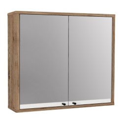 Καθρέπτης μπάνιου Lilian Μegapap χρώμα atlantic pine 75x14,6x65εκ.