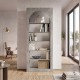 Βιβλιοθήκη Voila Megapap χρώμα γκρι σκυροδέματος 74x35x180εκ. Βιβλιοθήκη Voila Megapap χρώμα γκρι σκυροδέματος 74x35x180εκ.