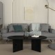 Τραπεζάκι σαλονιού Cortado Megapap χρώμα sencron black 120x60x39,6εκ. Τραπεζάκι σαλονιού Cortado Megapap χρώμα sencron black 120x60x39,6εκ.