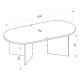 Τραπεζάκι σαλονιού Cortado Megapap χρώμα sencron black 120x60x39,6εκ. Τραπεζάκι σαλονιού Cortado Megapap χρώμα sencron black 120x60x39,6εκ.
