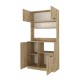 Έπιπλο κουζίνας Tuco 2 Megapap χρώμα sapphire oak 90x40x180εκ. Έπιπλο κουζίνας Tuco 2 Megapap χρώμα sapphire oak 90x40x180εκ.