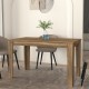 Τραπέζι Darlen Megapap χρώμα καρυδί 125x72x74εκ. Τραπέζι Darlen Megapap χρώμα καρυδί 125x72x74εκ.