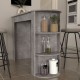 Τραπέζι μπαρ Vigne Megapap χρώμα γκρι σκυροδέματος 150x51,6x101,8εκ. Τραπέζι μπαρ Vigne Megapap χρώμα γκρι σκυροδέματος 150x51,6x101,8εκ.