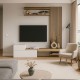 Σύνθεση τηλεόρασης Dumont Megapap χρώμα λευκό - sepet oak 180x36,8x200εκ. Σύνθεση τηλεόρασης Dumont Megapap χρώμα λευκό - sepet oak 180x36,8x200εκ.