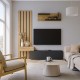 Σύνθεση τηλεόρασης Rosaline Megapap χρώμα ανθρακί - sepet oak 183x31,3x196,9εκ. Σύνθεση τηλεόρασης Rosaline Megapap χρώμα ανθρακί - sepet oak 183x31,3x196,9εκ.