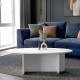 Τραπεζάκι σαλονιού Ravey Megapap χρώμα λευκό 120x60x39,8εκ. Τραπεζάκι σαλονιού Ravey Megapap χρώμα λευκό 120x60x39,8εκ.