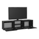 Έπιπλο τηλεόρασης Lumbera Megapap χρώμα sencron black 160x29,5x42εκ. Έπιπλο τηλεόρασης Lumbera Megapap χρώμα sencron black 160x29,5x42εκ.