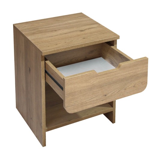 Κομοδίνο Mida Megapap χρώμα sepet oak 45x40x52εκ. Κομοδίνο Mida Megapap χρώμα sepet oak 45x40x52εκ.