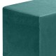 Σκαμπώ April Megapap βελούδινο χρώμα κυπαρισσί 40x40x40εκ. Σκαμπώ April Megapap βελούδινο χρώμα κυπαρισσί 40x40x40εκ.