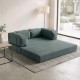 Καναπές - κρεβάτι Comfort Megapap τριθέσιος υφασμάτινος χρώμα μέντα 190x95x75εκ. Καναπές - κρεβάτι Comfort Megapap τριθέσιος υφασμάτινος χρώμα μέντα 190x95x75εκ.