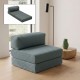 Πολυθρόνα - κρεβάτι Comfort Megapap υφασμάτινη χρώμα μέντα 95x95x75εκ. Πολυθρόνα - κρεβάτι Comfort Megapap υφασμάτινη χρώμα μέντα 95x95x75εκ.