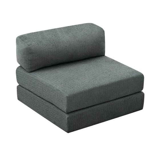 Πολυθρόνα - κρεβάτι Comfort Megapap υφασμάτινη χρώμα μέντα 95x95x75εκ. Πολυθρόνα - κρεβάτι Comfort Megapap υφασμάτινη χρώμα μέντα 95x95x75εκ.
