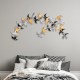 Διακοσμητικό τοίχου Birds Megapap μεταλλικό χρώμα μαύρο - bronze - ασημί 137x62εκ. Διακοσμητικό τοίχου Birds Megapap μεταλλικό χρώμα μαύρο - bronze - ασημί 137x62εκ.