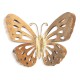 Διακοσμητικό τοίχου Butterfly Megapap μεταλλικό χρώμα χρυσό 29x32εκ. Διακοσμητικό τοίχου Butterfly Megapap μεταλλικό χρώμα χρυσό 29x32εκ.