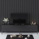 Έπιπλο τηλεόρασης Lord Megapap χρώμα μαύρο 180x30x47εκ. Έπιπλο τηλεόρασης Lord Megapap χρώμα μαύρο 180x30x47εκ.