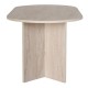 Τραπέζι Sablin Megapap χρώμα travertine 180x89,5x75εκ.