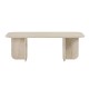 Τραπεζάκι σαλονιού Becaj Megapap χρώμα travertine 120x60x41,4εκ. Τραπεζάκι σαλονιού Becaj Megapap χρώμα travertine 120x60x41,4εκ.