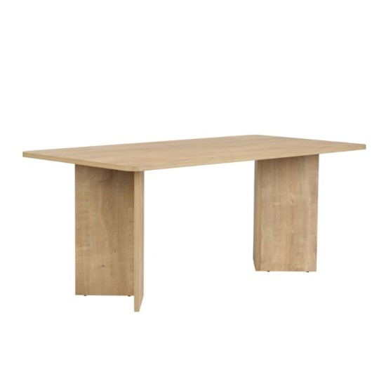 Τραπέζι Linza Megapap χρώμα honey oak 180x90x75εκ. Τραπέζι Linza Megapap χρώμα honey oak 180x90x75εκ.