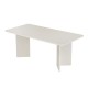Τραπέζι Linza Megapap χρώμα λευκό 180x90x75εκ. Τραπέζι Linza Megapap χρώμα λευκό 180x90x75εκ.