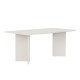 Τραπέζι Linza Megapap χρώμα λευκό 180x90x75εκ. Τραπέζι Linza Megapap χρώμα λευκό 180x90x75εκ.