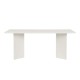 Τραπέζι Linza Megapap χρώμα λευκό 180x90x75εκ. Τραπέζι Linza Megapap χρώμα λευκό 180x90x75εκ.