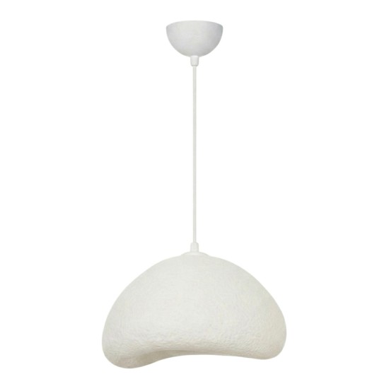 Φωτιστικό οροφής Luna Megapap E27 fiberglass μονόφωτο χρώμα λευκό 30x21x120εκ. Φωτιστικό οροφής Luna Megapap E27 fiberglass μονόφωτο χρώμα λευκό 30x21x120εκ.