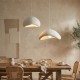Φωτιστικό οροφής Luna Megapap E27 fiberglass δίφωτο χρώμα λευκό Ø70x115εκ. Φωτιστικό οροφής Luna Megapap E27 fiberglass δίφωτο χρώμα λευκό Ø70x115εκ.