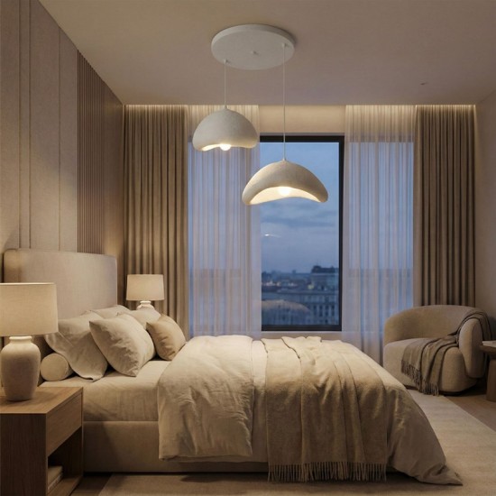Φωτιστικό οροφής Luna Megapap E27 fiberglass δίφωτο χρώμα λευκό Ø70x115εκ. Φωτιστικό οροφής Luna Megapap E27 fiberglass δίφωτο χρώμα λευκό Ø70x115εκ.