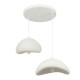Φωτιστικό οροφής Luna Megapap E27 fiberglass δίφωτο χρώμα λευκό Ø70x115εκ. Φωτιστικό οροφής Luna Megapap E27 fiberglass δίφωτο χρώμα λευκό Ø70x115εκ.