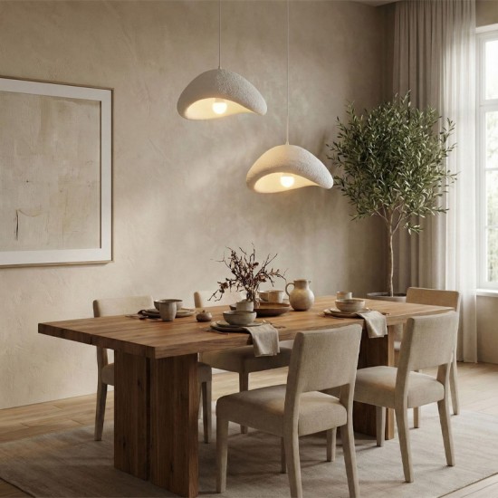 Φωτιστικό οροφής Luna Megapap E27 fiberglass δίφωτο χρώμα λευκό Ø74x115εκ. Φωτιστικό οροφής Luna Megapap E27 fiberglass δίφωτο χρώμα λευκό Ø74x115εκ.