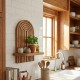 Ραφιέρα τοίχου Artwill Megapap Mdf χρώμα oak 26x13x35εκ. Ραφιέρα τοίχου Artwill Megapap Mdf χρώμα oak 26x13x35εκ.