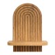 Ραφιέρα τοίχου Artwill Megapap Mdf χρώμα oak 26x13x35εκ. Ραφιέρα τοίχου Artwill Megapap Mdf χρώμα oak 26x13x35εκ.