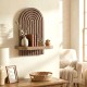 Ραφιέρα τοίχου Artwill Megapap Mdf χρώμα wenge 26x13x35εκ. Ραφιέρα τοίχου Artwill Megapap Mdf χρώμα wenge 26x13x35εκ.