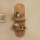 Ραφιέρα τοίχου Artwill Megapap Mdf χρώμα oak 26x13x70εκ. Ραφιέρα τοίχου Artwill Megapap Mdf χρώμα oak 26x13x70εκ.