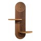Ραφιέρα τοίχου Artwill Megapap Mdf χρώμα wenge 46x13x70εκ. Ραφιέρα τοίχου Artwill Megapap Mdf χρώμα wenge 46x13x70εκ.