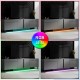 Έπιπλο τηλεόρασης Arlen Megapap με Led Rgb χρώμα ανθρακί 180x32x50εκ. Έπιπλο τηλεόρασης Arlen Megapap με Led Rgb χρώμα ανθρακί 180x32x50εκ.