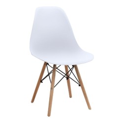 Σετ τραπεζαρία 5τμχ Allos - Nova Megapap χρώμα sapphire oak - λευκό 75x75x77εκ. Σετ τραπεζαρία 5τμχ Allos - Nova Megapap χρώμα sapphire oak - λευκό 75x75x77εκ.