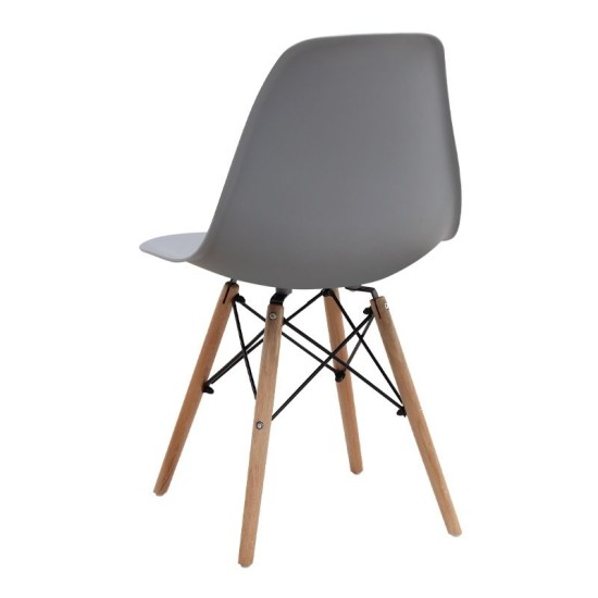 Σετ τραπεζαρία 5τμχ Allos - Nova Megapap χρώμα sapphire oak - γκρι 75x75x77εκ. Σετ τραπεζαρία 5τμχ Allos - Nova Megapap χρώμα sapphire oak - γκρι 75x75x77εκ.