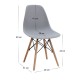 Σετ τραπεζαρία 5τμχ Xana - Nova Megapap χρώμα sepet oak - γκρι Ø90x77,5εκ. Σετ τραπεζαρία 5τμχ Xana - Nova Megapap χρώμα sepet oak - γκρι Ø90x77,5εκ.