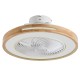 it-Lighting Zephyr Ανεμιστήρας Οροφής LED με App Control & 3CCT | Wood & Λευκό  (101000940)