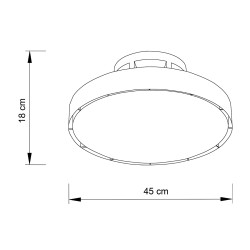 it-Lighting TETON Ανεμιστήρας Οροφής Bladeless Λευκό 56W LED 5900lm 3CCT App Control (101001020) it-Lighting TETON Ανεμιστήρας Οροφής Bladeless Λευκό 56W LED 5900lm 3CCT App Control (101001020)