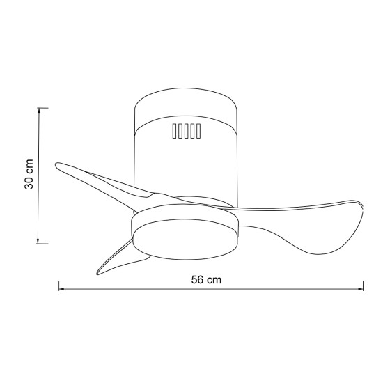it-Lighting Elsinor Ανεμιστήρας Οροφής με LED 15W, DC Μοτέρ & Smart App - Μαύρο/Ξύλο (102000480) it-Lighting Elsinor Ανεμιστήρας Οροφής με LED 15W, DC Μοτέρ & Smart App - Μαύρο/Ξύλο (102000480)