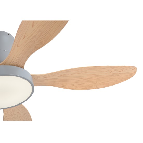 it-Lighting Denali Ανεμιστήρας Οροφής με LED 24W, DC Μοτέρ & Smart App - Γκρι/Ξύλο (102000730) it-Lighting Denali Ανεμιστήρας Οροφής με LED 24W, DC Μοτέρ & Smart App - Γκρι/Ξύλο (102000730)