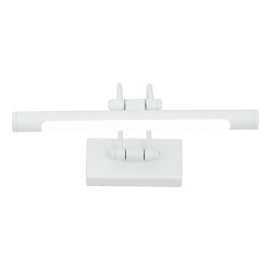 InLight Επιτοίχιο φωτιστικό LED 12W 3000K από λευκό μέταλλο και ακρυλικό D:60cm (1044-Α-Λευκό)